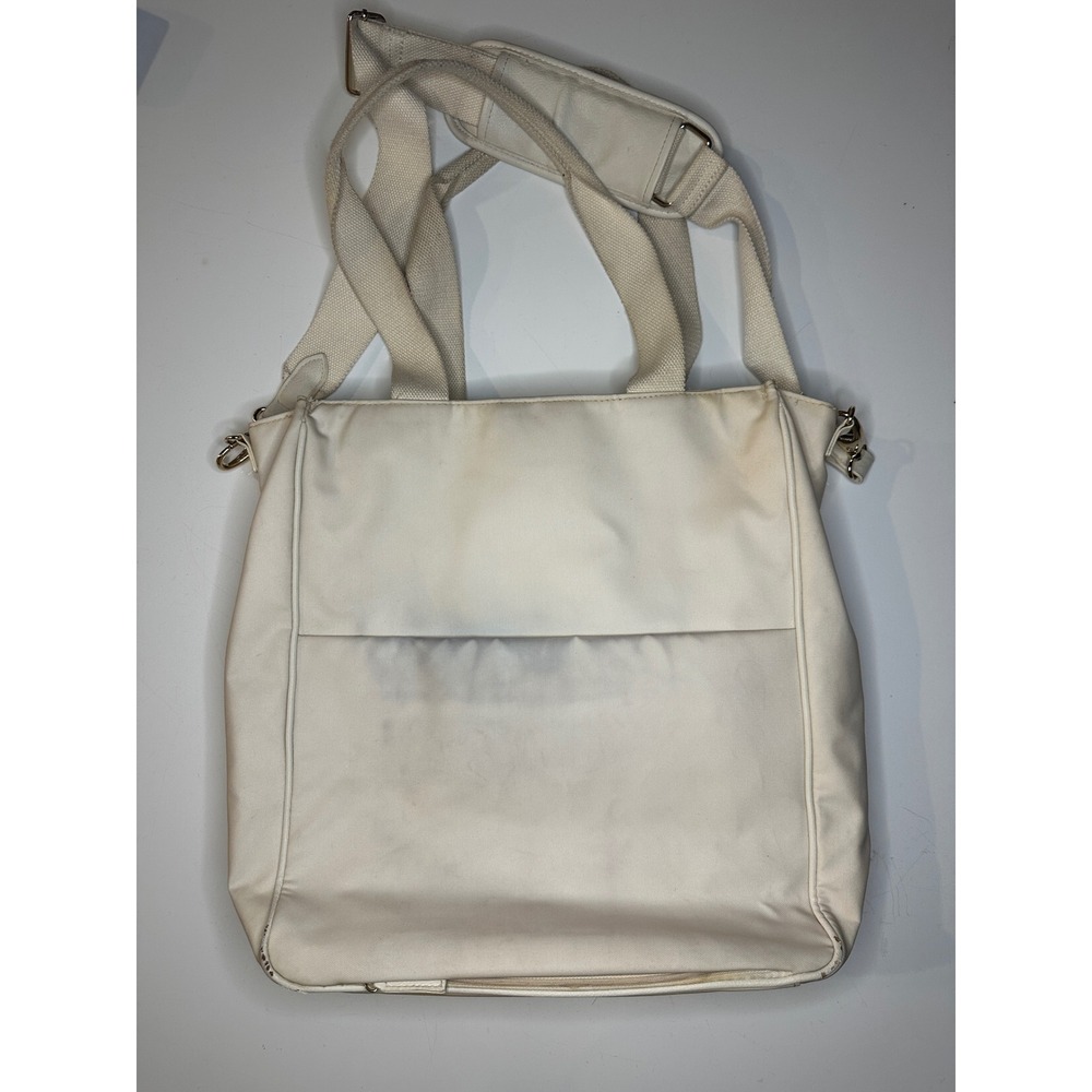 Beis north to south tote beige 15 x 13 stained read description